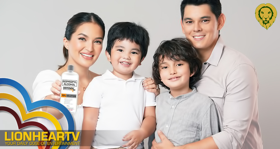Defensil Isopropyl Alcohol welcomes Richard Gutierrez, Sarah Lahbati, and kids as brand ambassadors