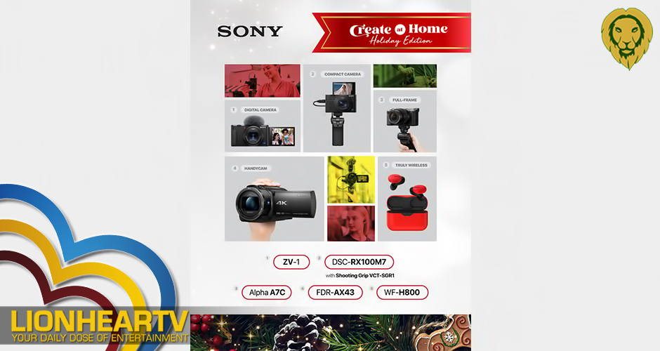 Sony Philippines’ Holiday Treats are the perfect home buddies