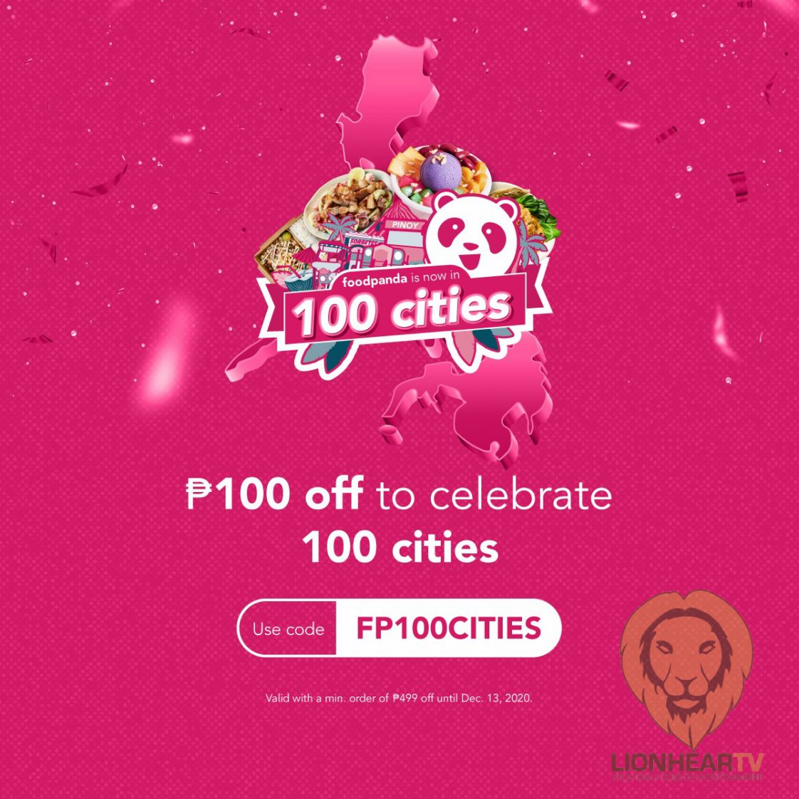 foodpanda reaches 100th city in the Philippines, celebrates milestone