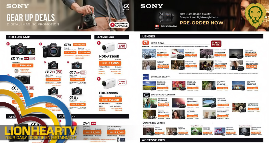 Sony Philippines holds Gear Up Deals for your much-awaited upgrade