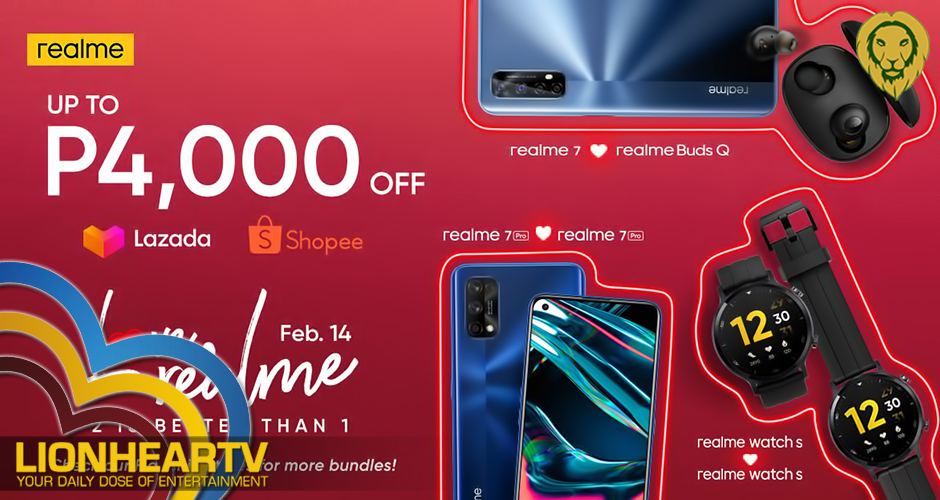 realme loves to love! PHP4,000 discount on best-selling realme devices up this Valentine’s Day