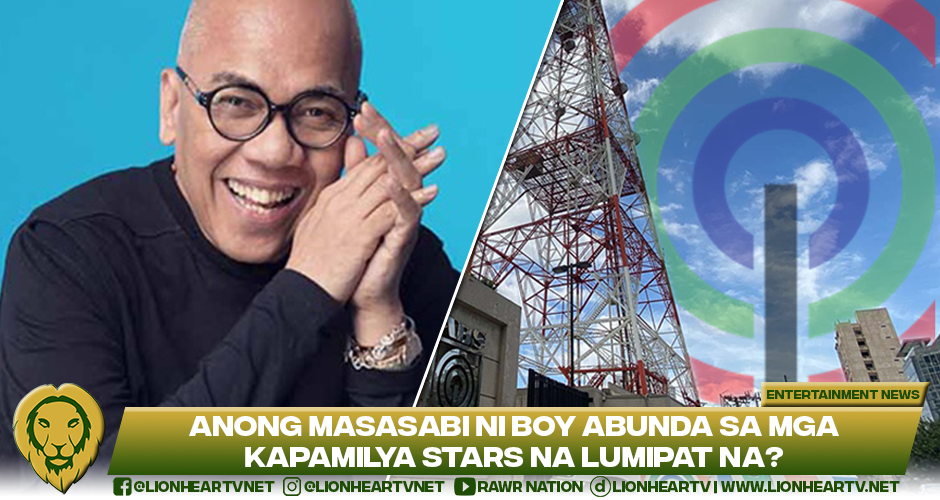 Boy Abunda gives advice to artists who opt to work outside of ABS-CBN