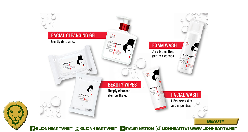 Command Beauty with Kojie.san’s first-ever line of facial cleansers