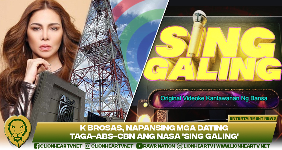 K Brosas noticed most of the staff for TV5’s ‘Sing Galing’ came from ABS-CBN