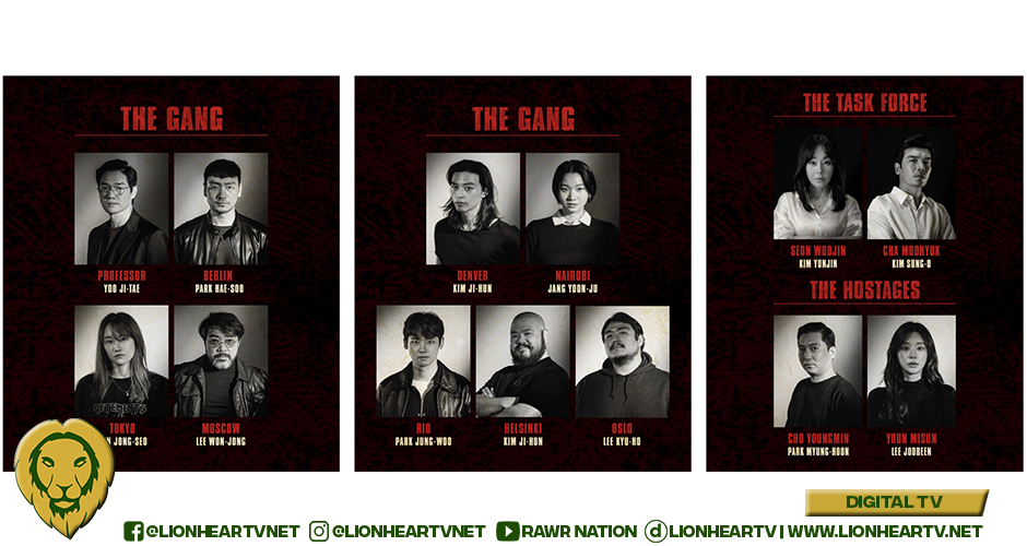 Netflix announces the cast for the Korean adaptation of ‘La Casa de Papel’