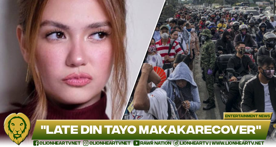 Angelica Panganiban reacts to Sen. Risa Hontiveros’ tweet listing PH’s late COVID-19 responses