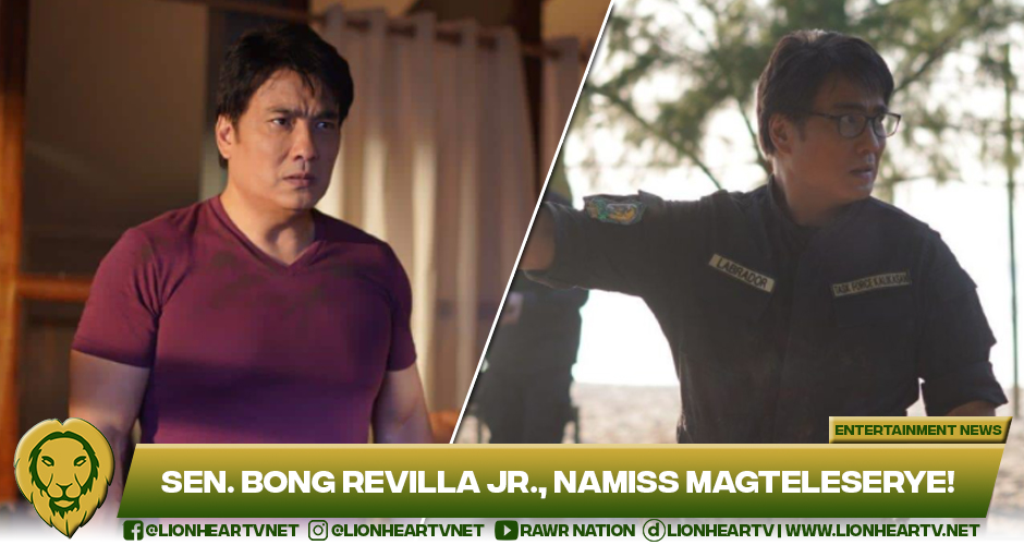 Sen. Bong Revilla Jr. misses doing teleseryes, his ‘Agimat ng Agila’ premieres on May 1