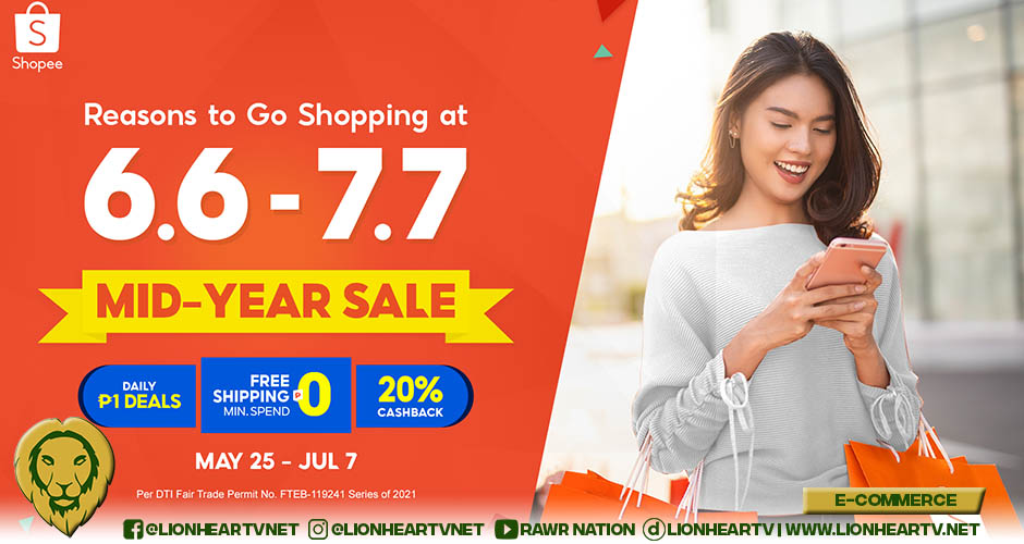 6 Reasons to Go on a Shopping Spree at Shopee’s 6.6 – 7.7 Mid-Year Sale