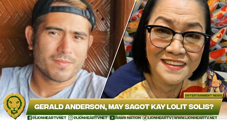 Gerald Anderson flaunted his up-close picture; is this his rebut on Lolit Solis’ criticism about his looks?