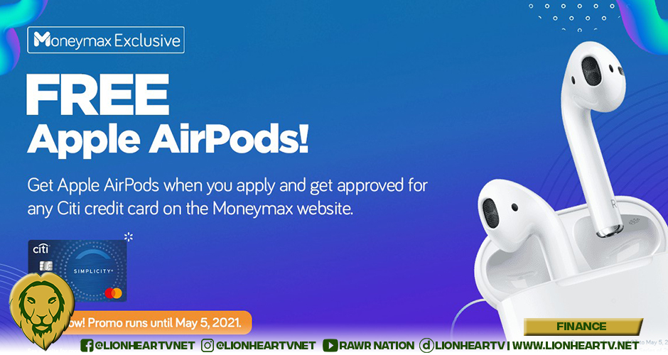Get Free Apple AirPods in This Exclusive Moneymax and Citibank Promo