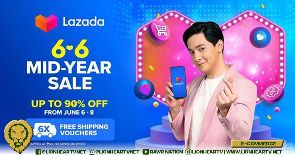 Lazada Philippines celebrates the mid-year with newest brand ambassador Alden Richards