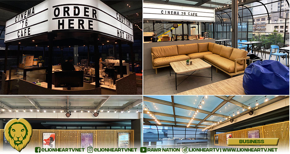 Cinema ‘76 Café offers a unique al fresco, movie-themed dining experience