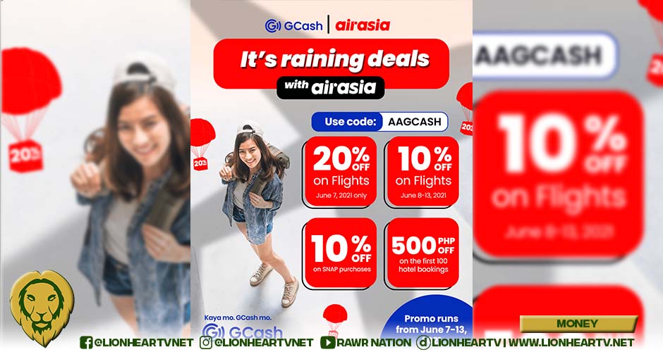GCash and Airasia partnership lets you fly and pay safely