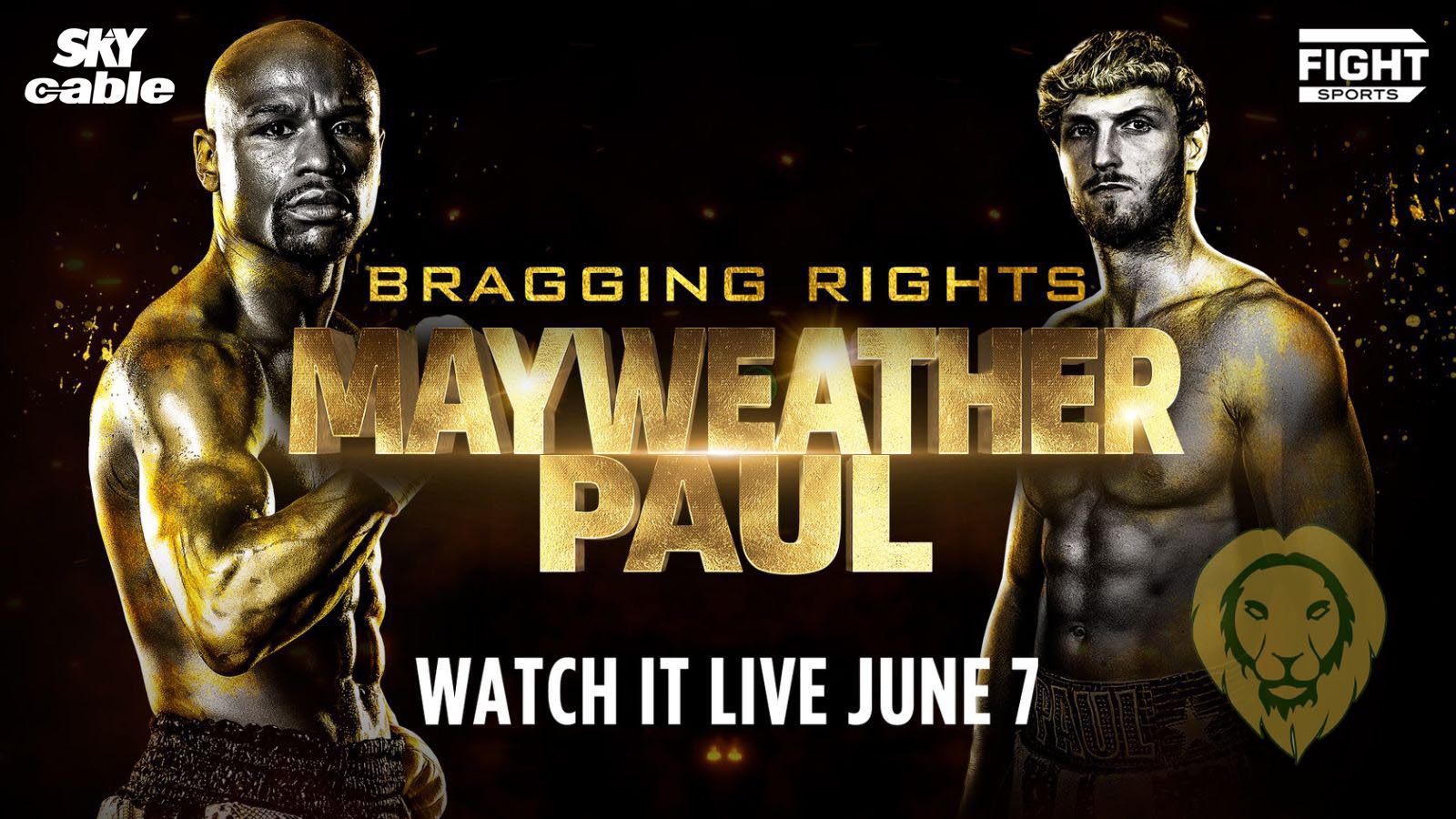 mayweather vs logan paul watch free