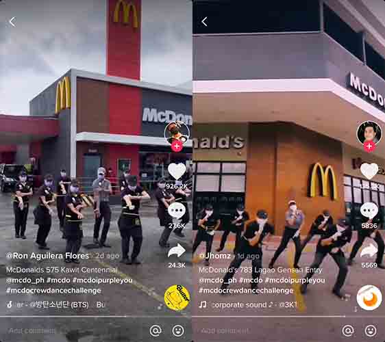Mcdonald S Philippines Launches A Mcdocrewdancechallenge To Show Off Their Dance Moves That Are Smooth Like Butter Lionheartv