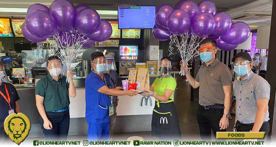 Over 2,000 medical frontliners first enjoy the McDonald’s BTS Meal in the Philippines