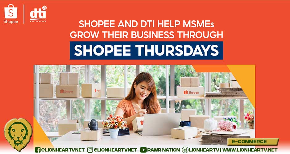 Shopee launches Shopee Thursdays with the Department of Trade and Industry to Help MSMEs Thrive in the E-commerce Space