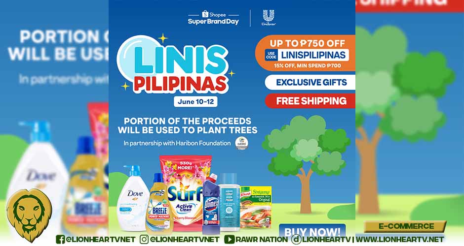 Unilever and Shopee partner for a Cleaner Future with ‘Linis Pilipinas’ campaign