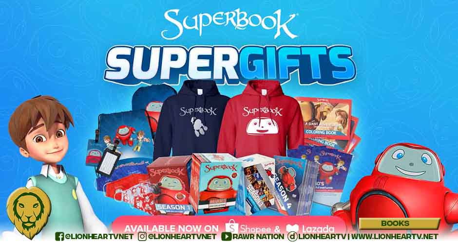 Your Favorite Superbook SuperGifts are now available on Shopee and Lazada!