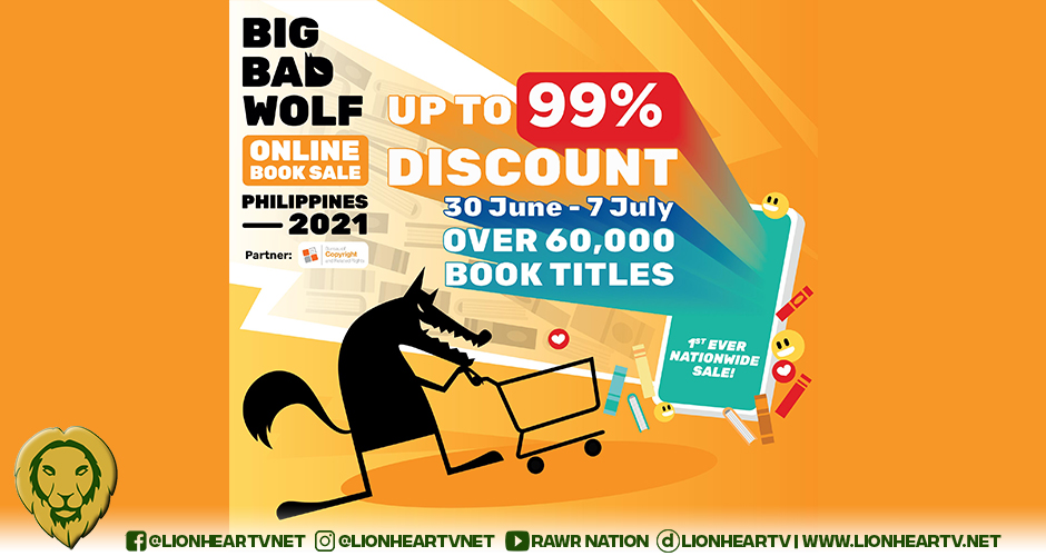 The wolf is back! The world’s biggest book sale returns to the Philippines!
