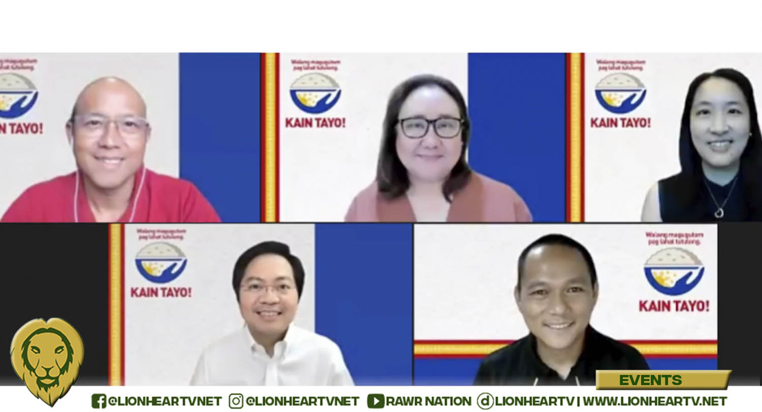 Kain Tayo Pilipinas launched to help address hunger and malnutrition