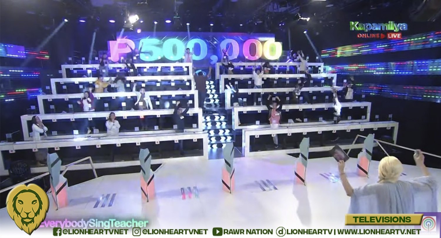 Teachers ace ‘Everbody, Sing!’ jackpot round to win P500,000 prize