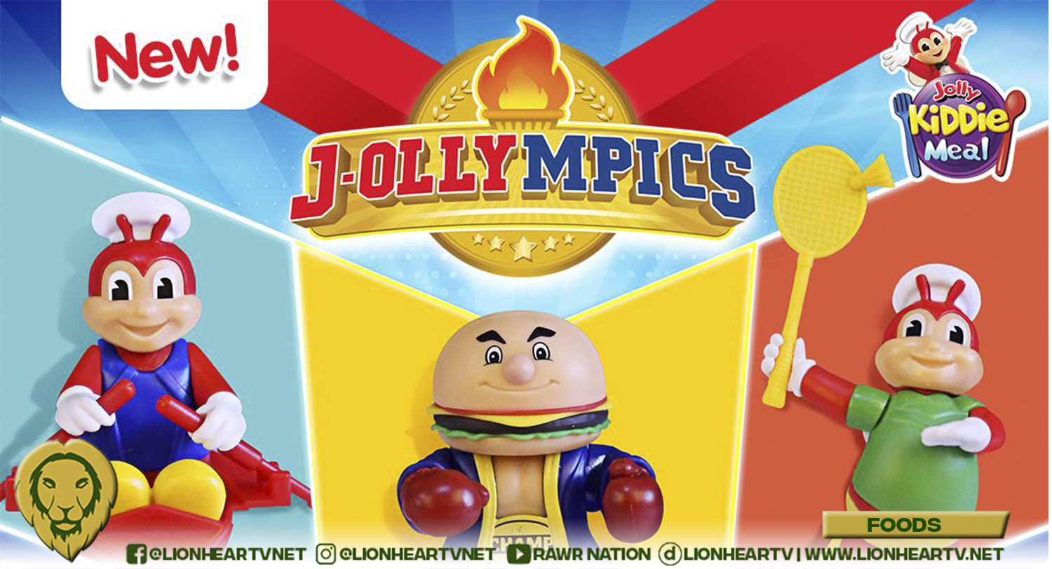 The new ‘J-ollympics’ Kiddie Meal toys lets kids play fun sports with Jollibee and Champ