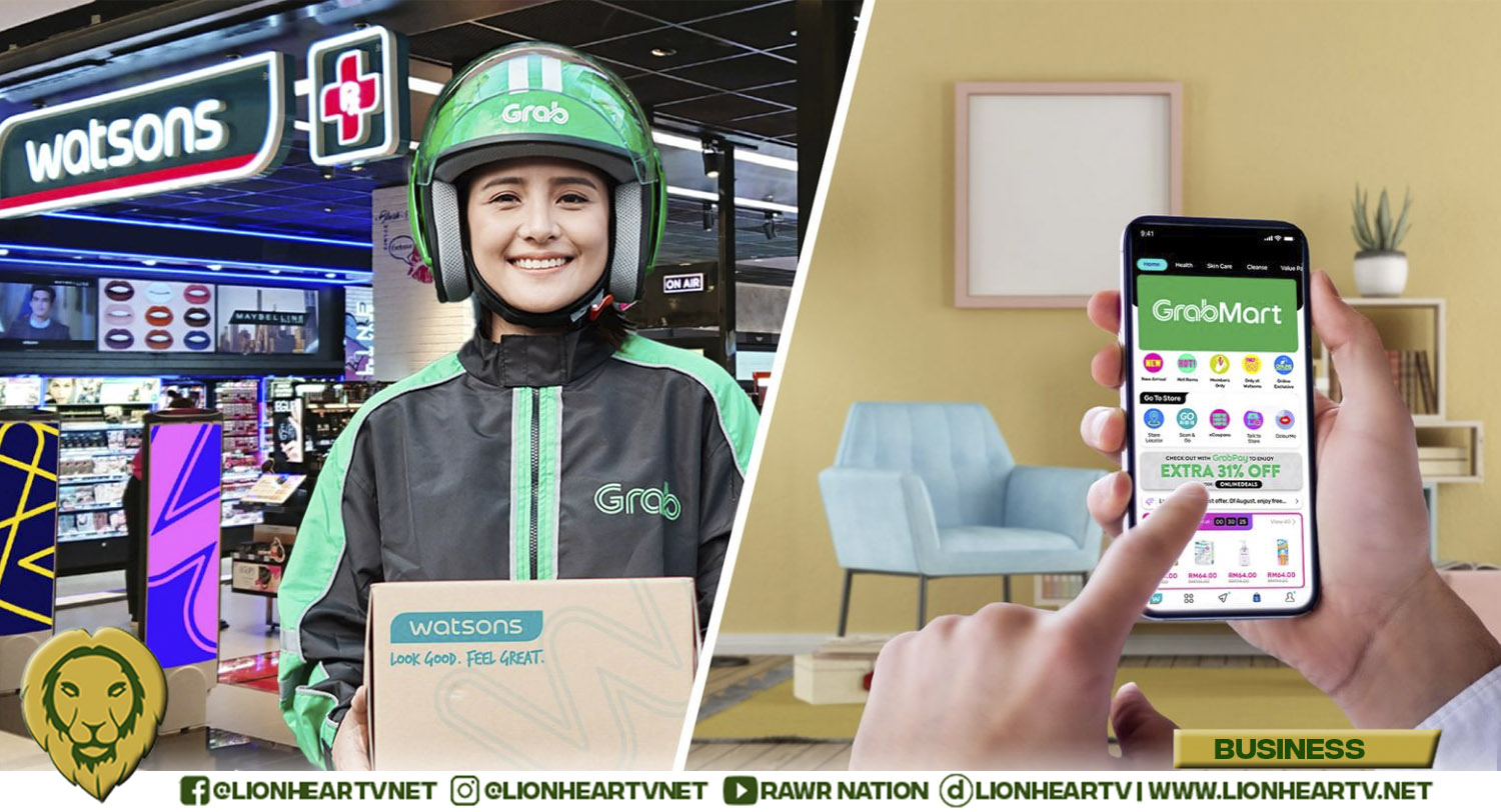 Watsons and Grab announce online health and beauty partnership in the Philippines
