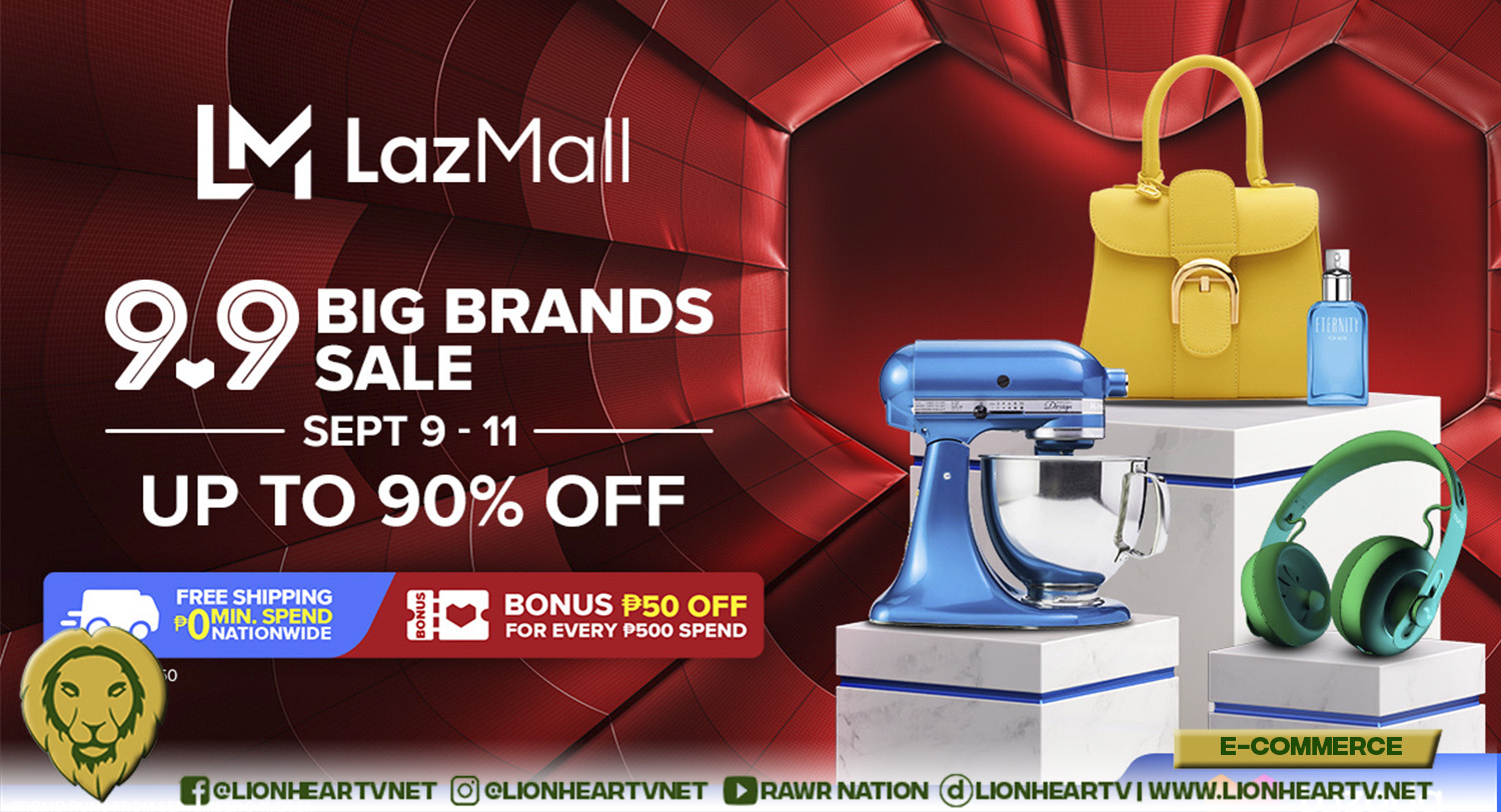 How to up your LazMall shopping game during Lazada’s 9.9 Big Brands Sale