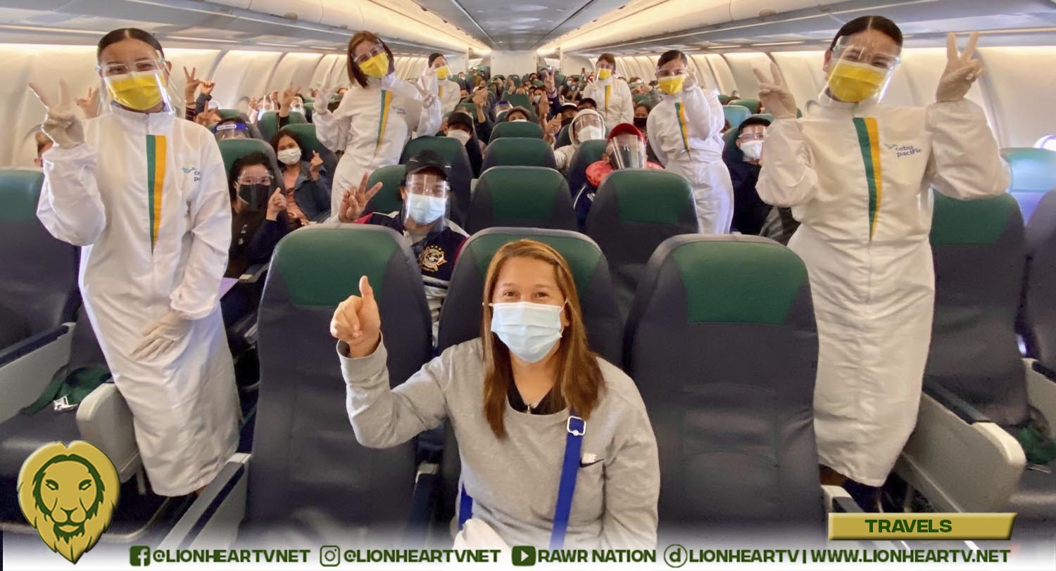 Cebu Pacific flies home 217 Filipinos from the Middle East