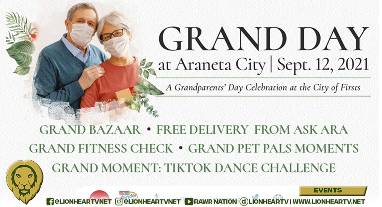 Enjoy a Grand Day for lolo and lola with Araneta City!