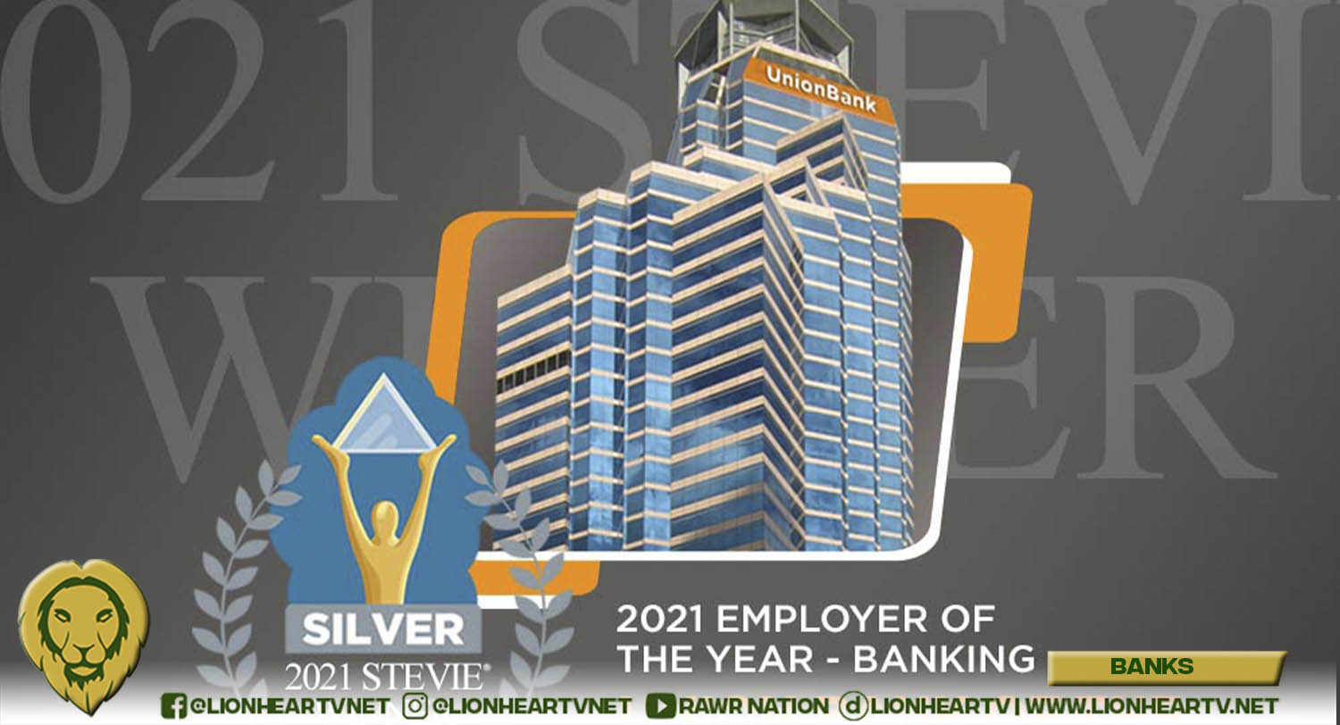 Union Bank of the Philippines bagged two major accolades in the 2021 Stevie Awards for Great Employers