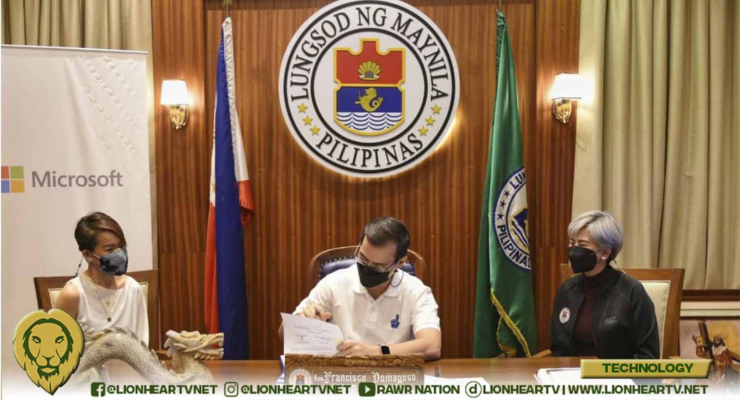 City of Manila launches Digital Partnership with Microsoft