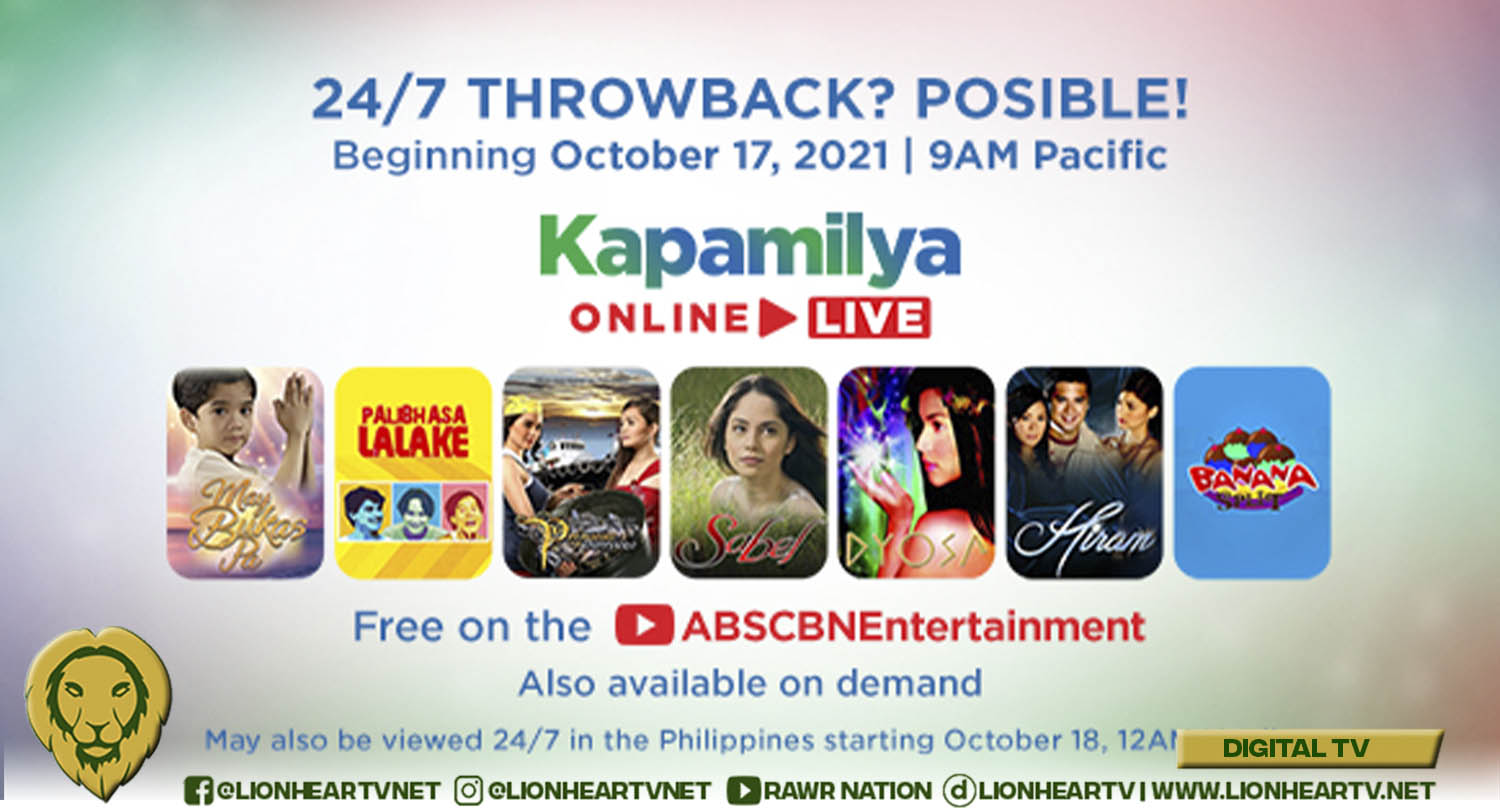 Classic ABSCBN TV series and exclusive YouTube shows now available