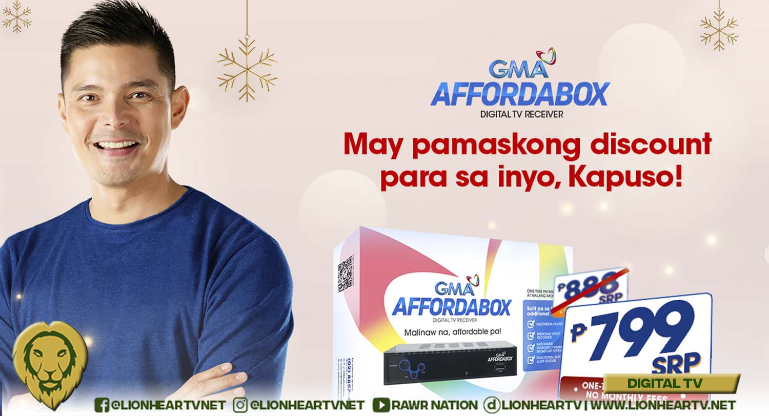 GMA Affordabox drops special Christmas promo at P799!