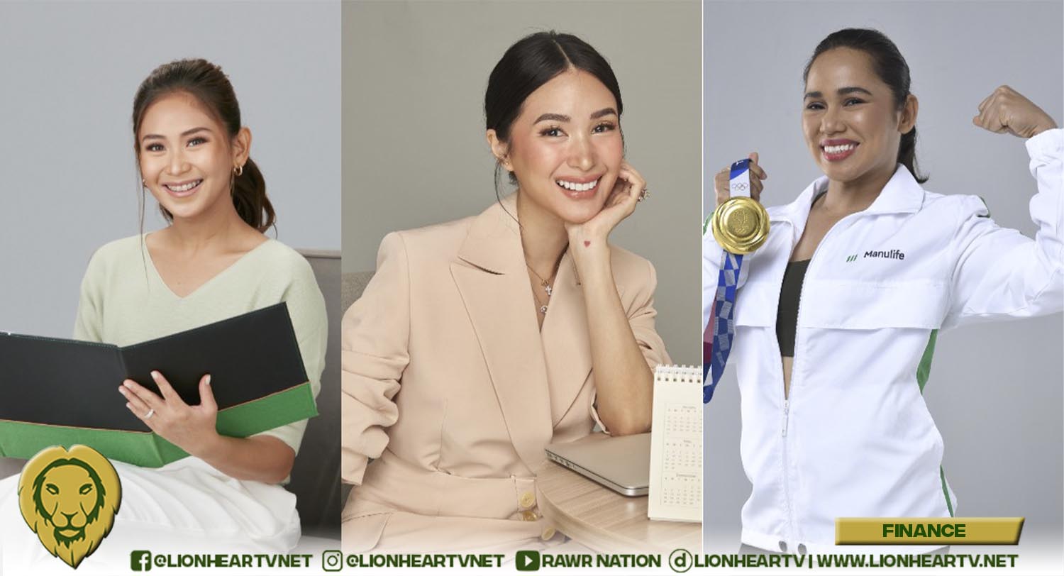 Money and life advice from millennial women on top of their game: Hidilyn Diaz, Sarah Geronimo and Heart Evangelista