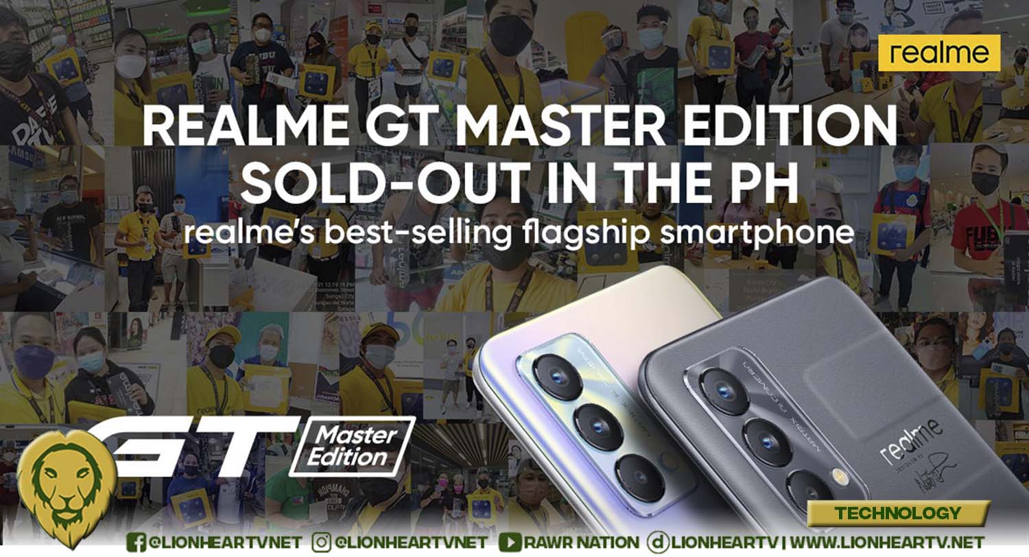 realme GT Master Edition achieves sold-out status in the PH, becomes brand’s best-selling flagship smartphone to date