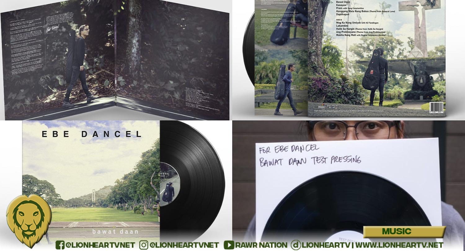 Ebe Dancel’s ‘Bawat Daan’ album to be released on Vinyl
