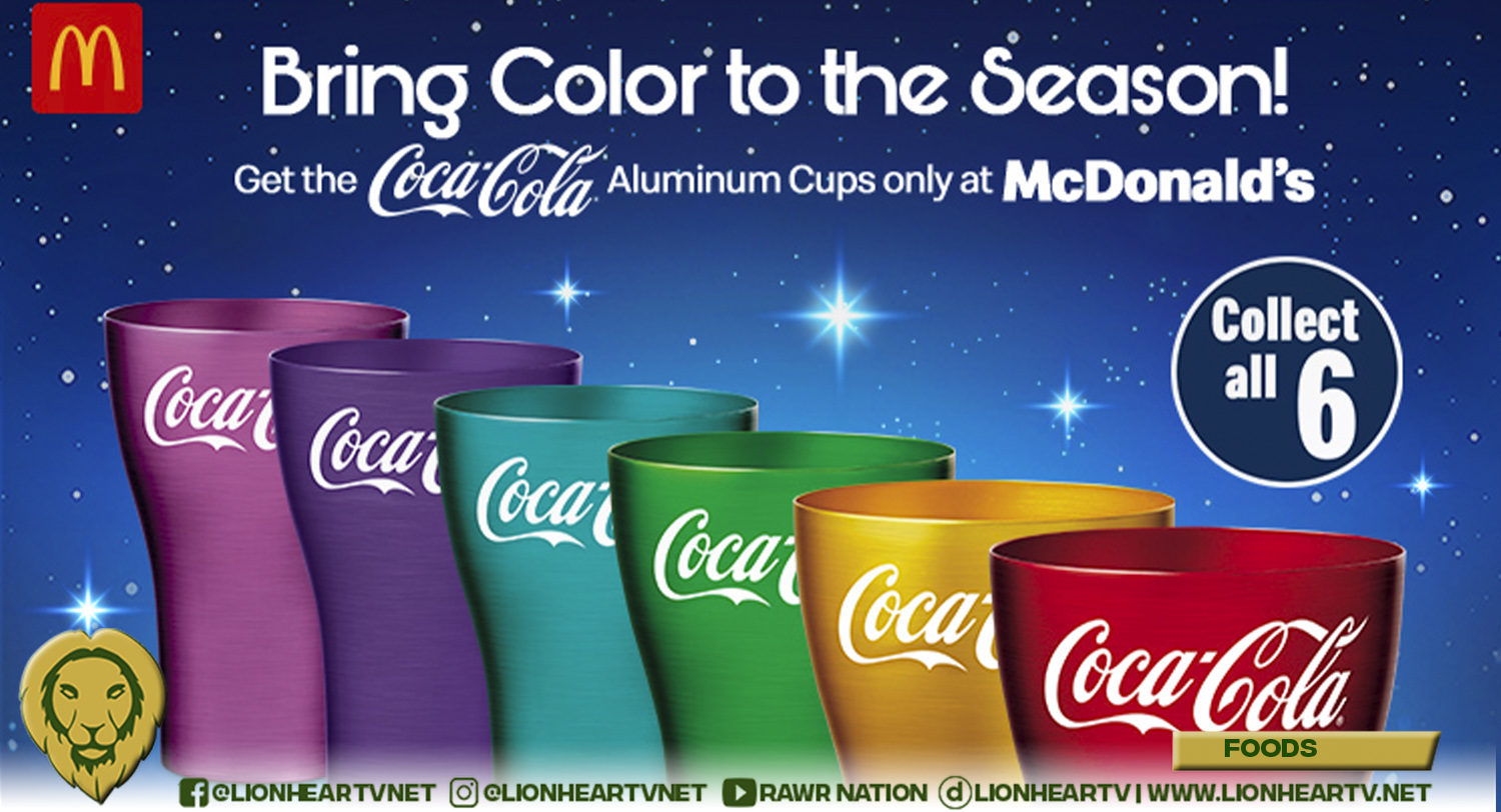 McDonald’s brings color to the holiday season through new limited edition Coca-Cola Cups