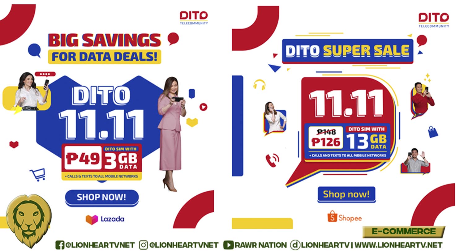 Shop na DITO this 11.11!