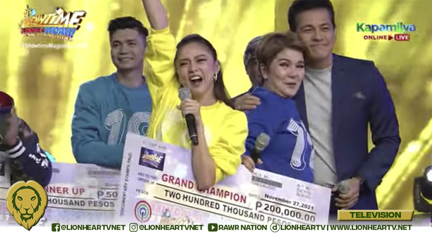 Team Kim Chiu, Amy Perez, and Karylle named ‘It’s Showtime’s’ Magpasikat 2021 Grand Champion