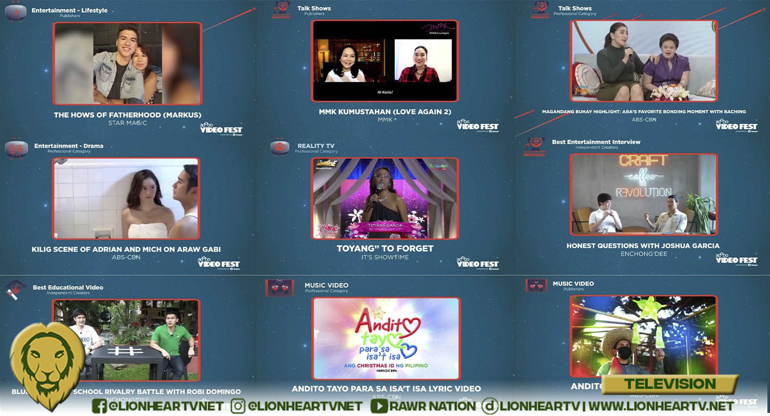 ABS-CBN wins Seven Awards in Adobo Video Fest 2021