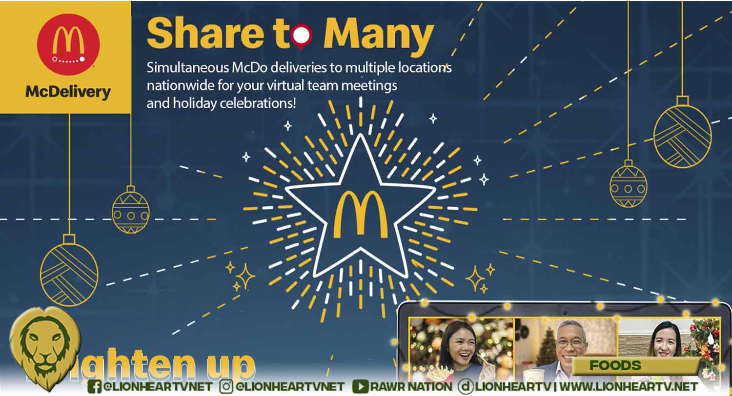 Celebrate feel-good moments together, even when miles apart with the McDelivery Share to Many!