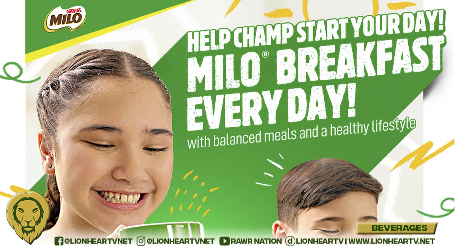 Give your kid a nutritious breakfast worthy of Champions