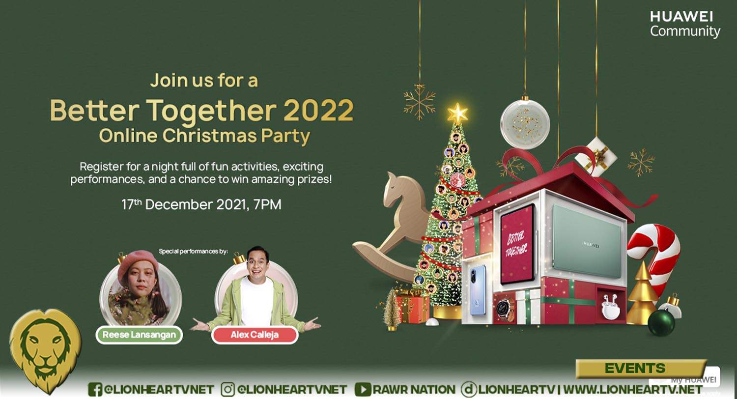 HUAWEI Community Welcomes Tech and Lifestyle Creators and celebrates year-ender with an exclusive online Christmas Party on December 17, 2021!