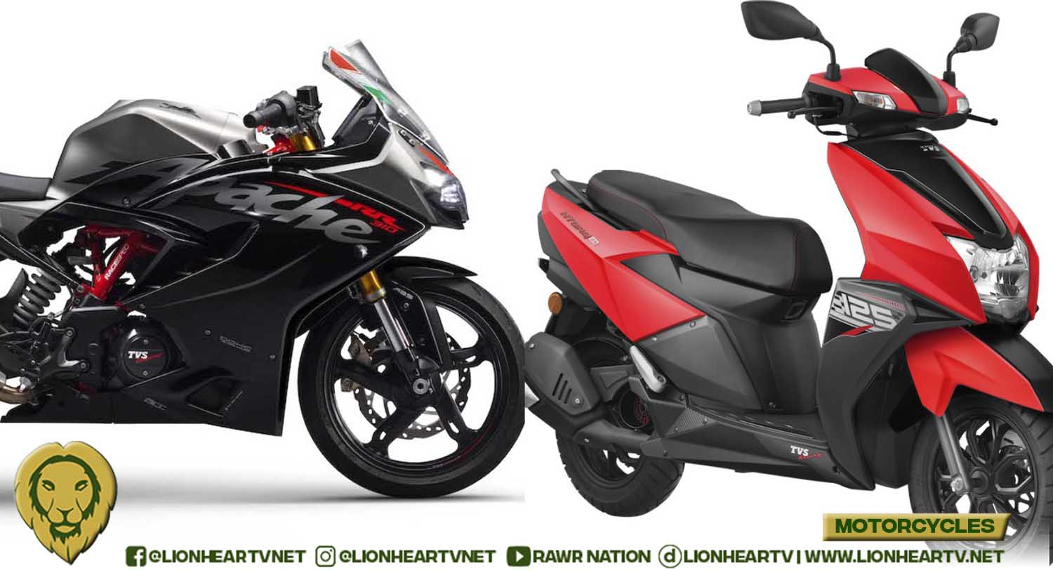 TVS Motor Company launches TVS Apache RR 310 and TVS NTORQ 125 in the Philippines