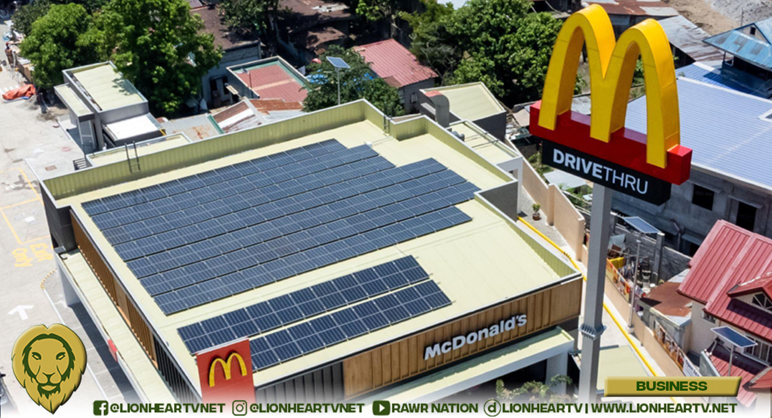 Going Green for Good: McDonald’s opens new solar-powered restaurants