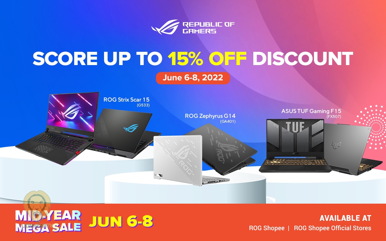 Enjoy as much as P18,000 off on select ASUS and ROG laptops during 6.6 ...