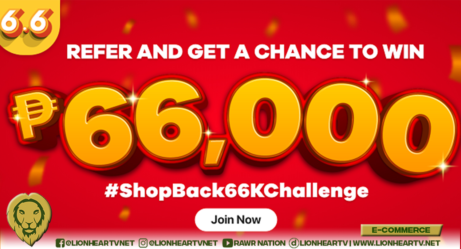 Shopaholics Rejoice! Non-Stop Shopping Is Coming Your Way This 6.6 Sale When You Win Shopback’s 66K Challenge