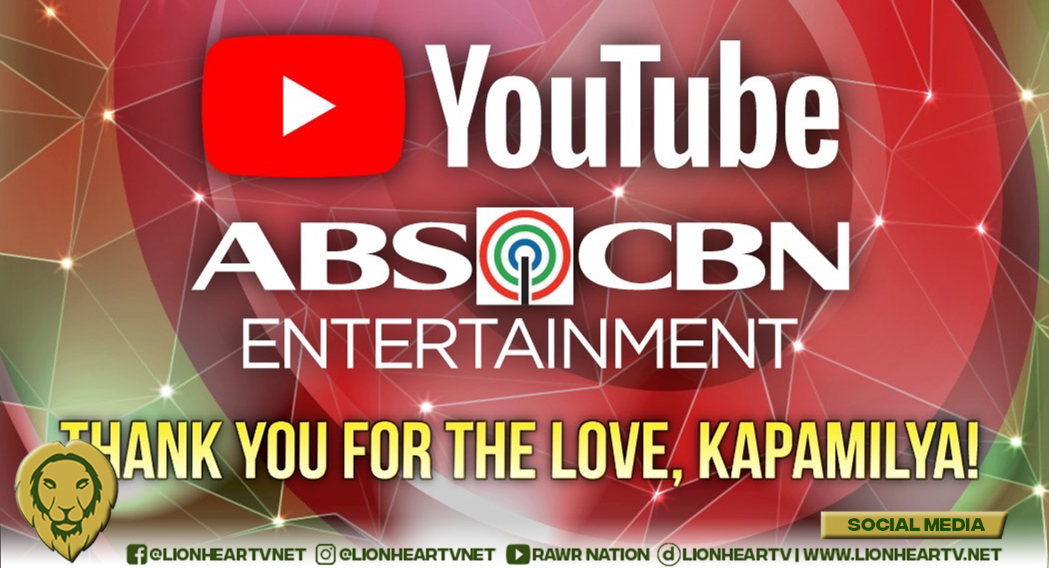 ABS-CBN Entertainment hits 40M subs, remains most subscribed YouTube Channel in Southeast Asia